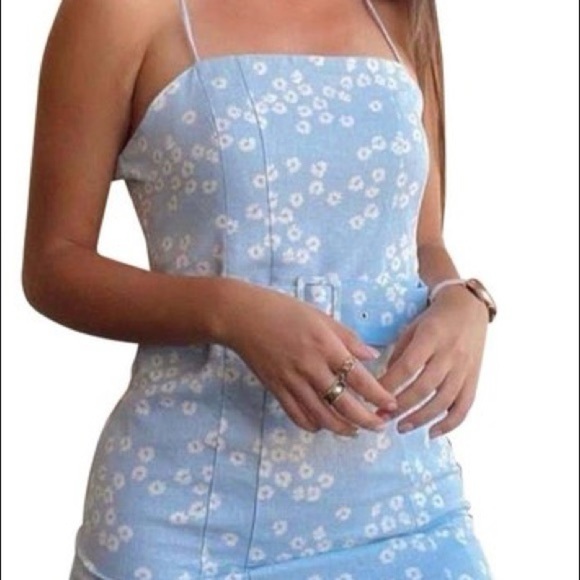 Zara Floral Printed Linen Blend Dress (23) - Picture 7 of 11